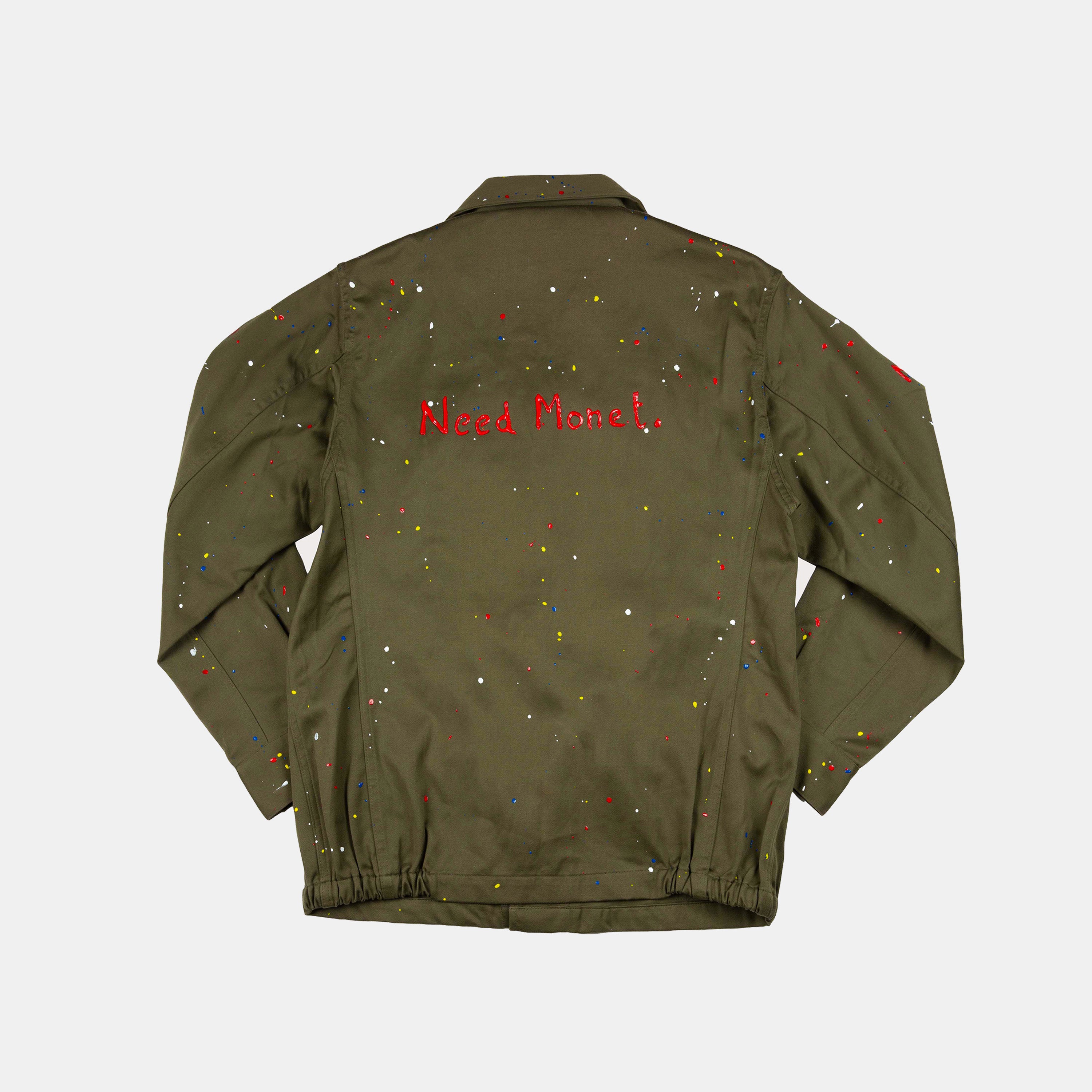 Veste militaire F1 kaki Need monet