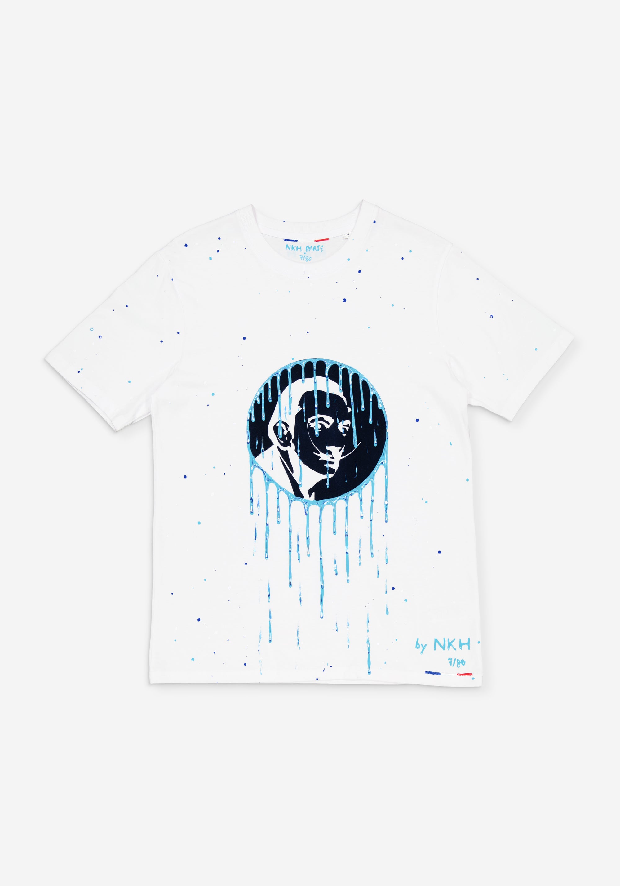 Tee-shirt blanc - Dali moon