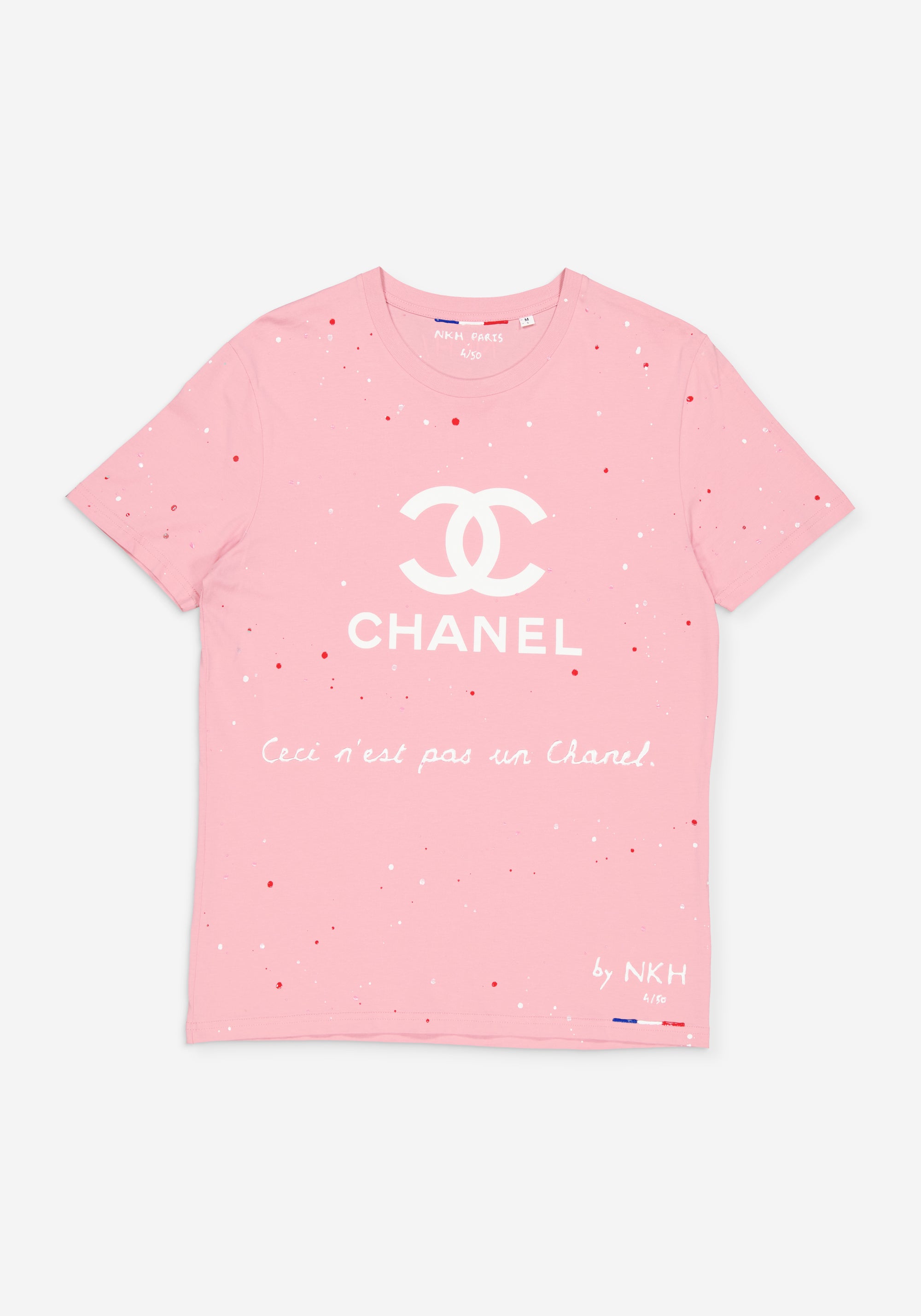 Tee-shirt rose foncé - Ceci n'est pas un Chanel