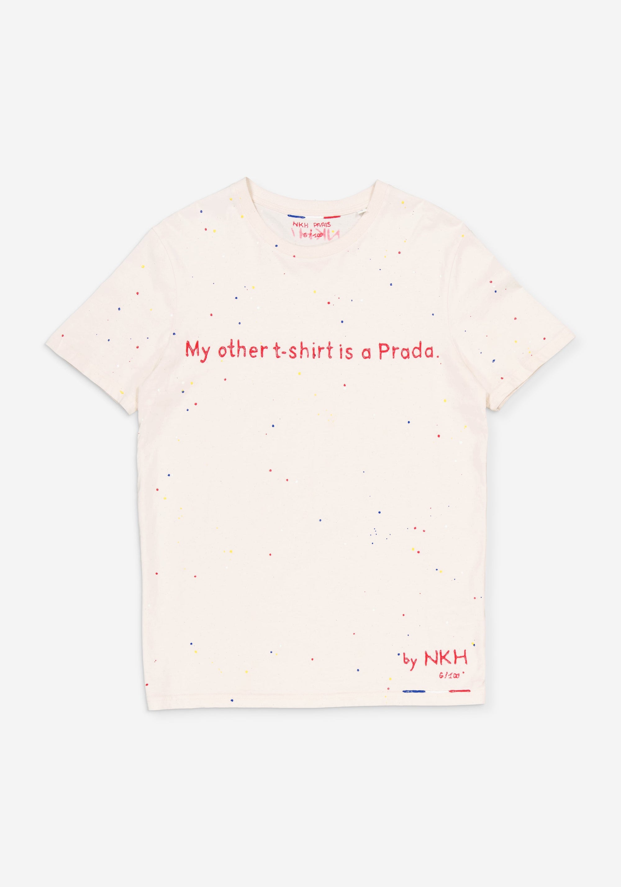 Tee-shirt blanc cassé - My other t-shirt is a Prada