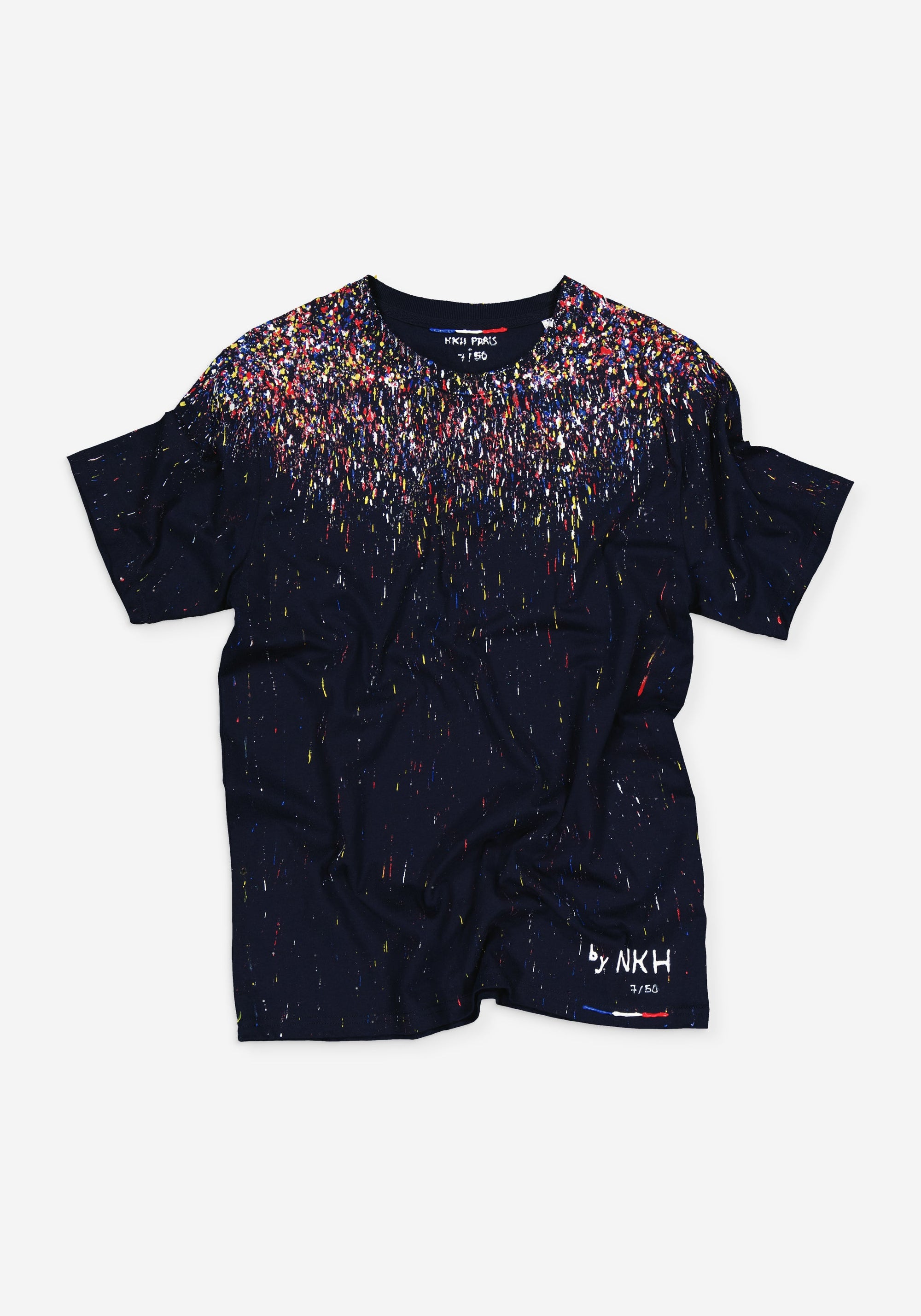 Tee-shirt bleu marine - Raining primary