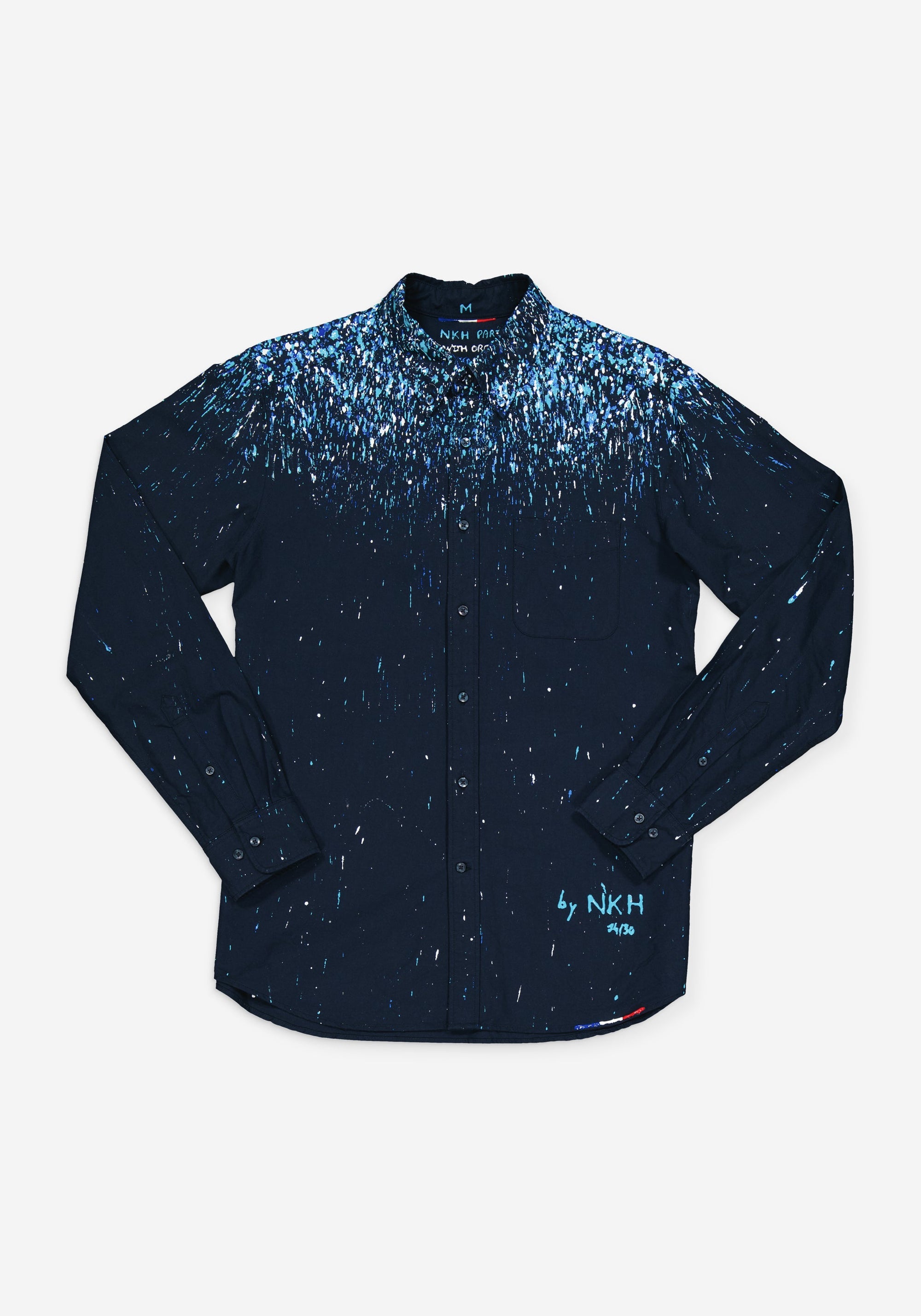 Chemise bleue marine - Raining blue