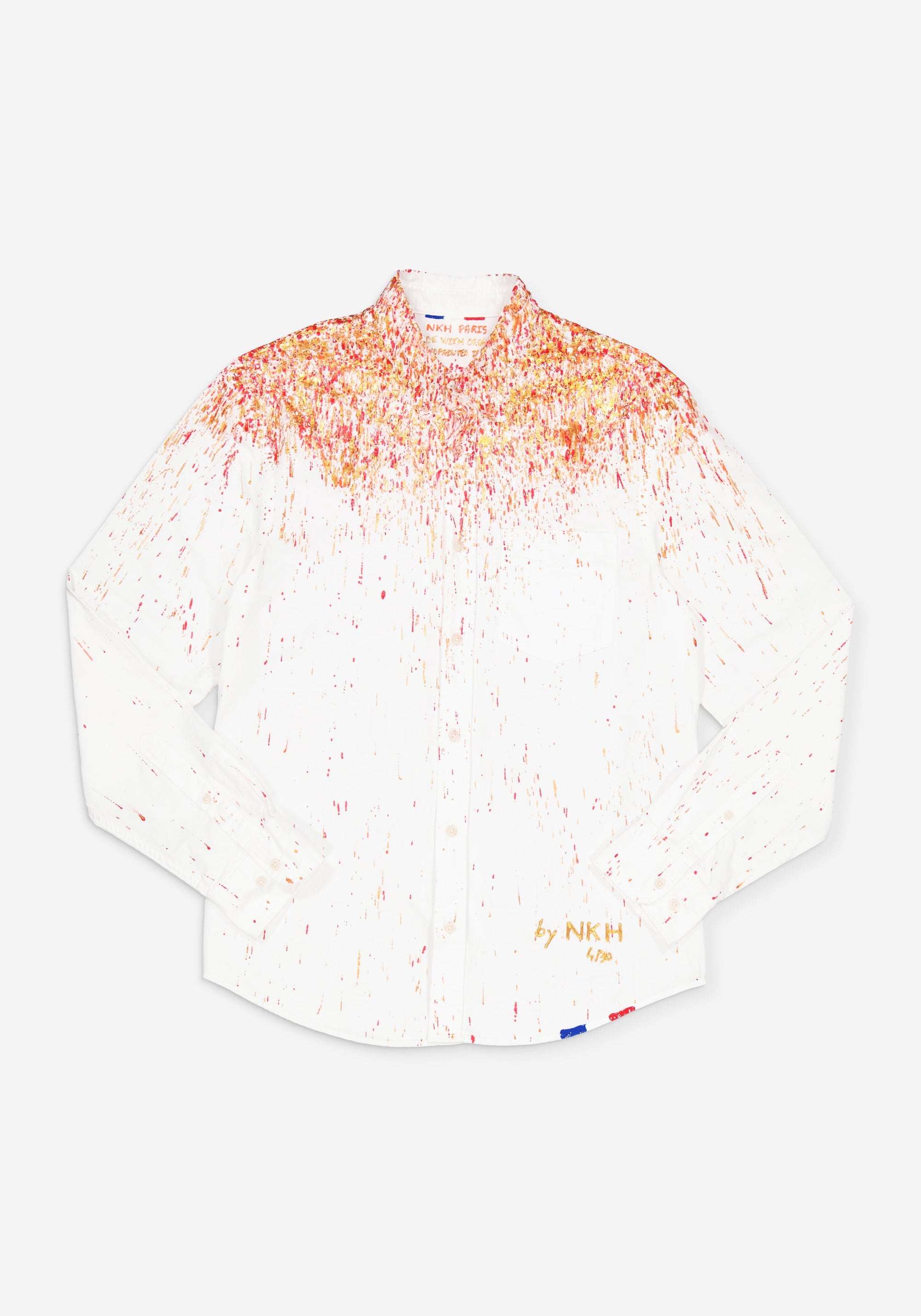 Chemise blanche - Raining gold