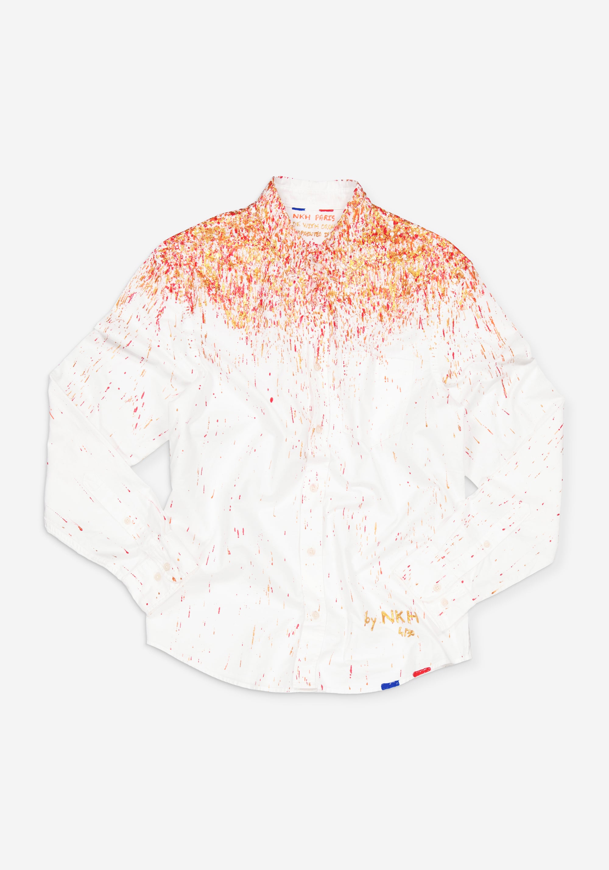 Chemise blanche - Raining gold