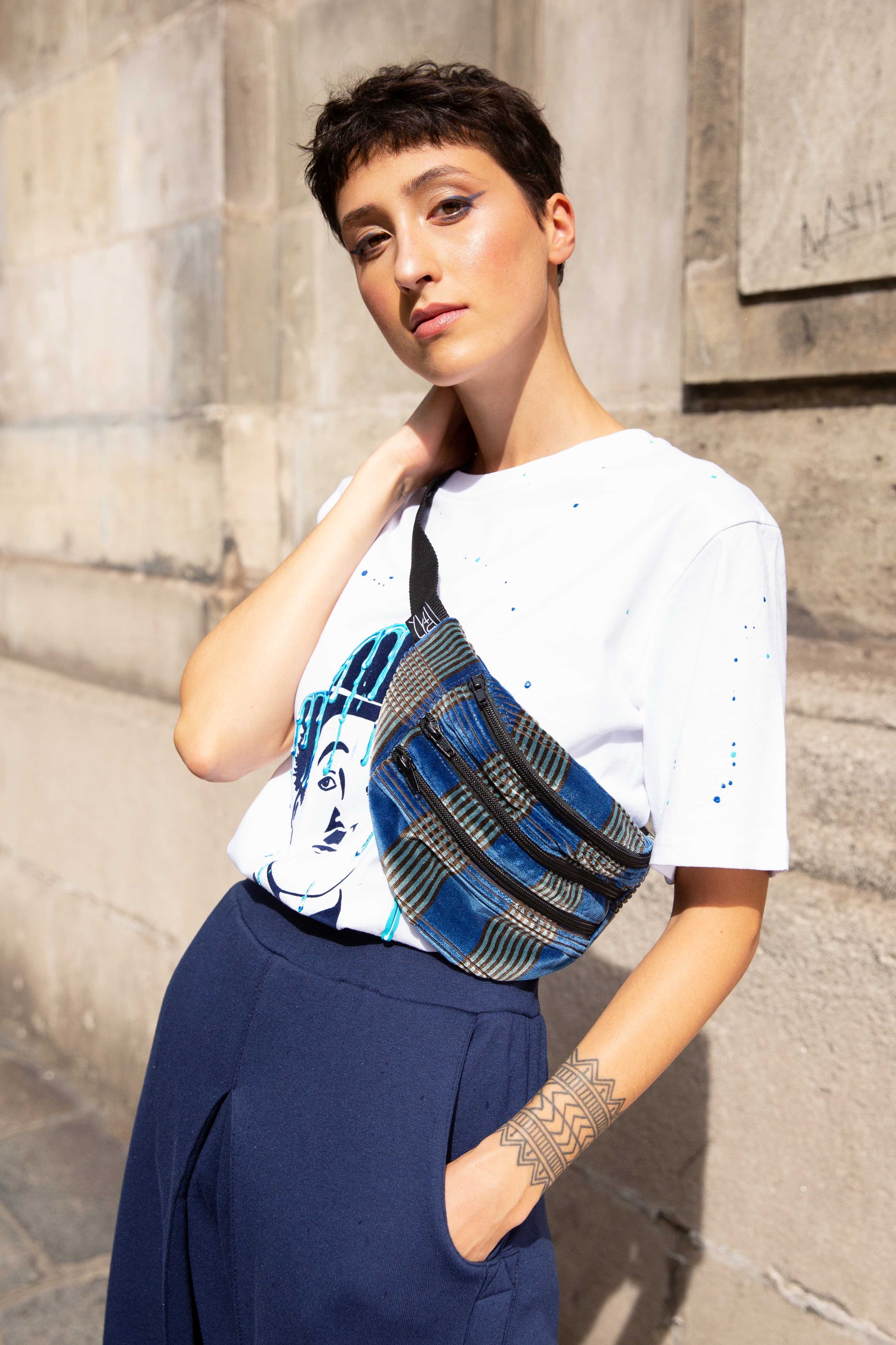 Tee-shirt blanc - Dreamy Chaplin
