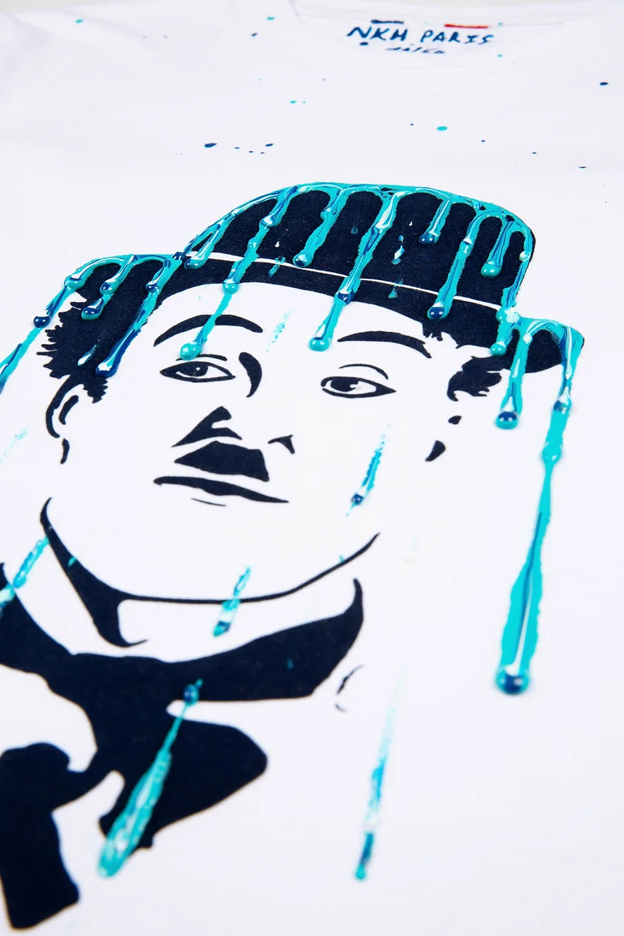 Tee-shirt blanc - Dreamy Chaplin
