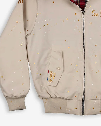 Veste Harrington beige - So Basquiat