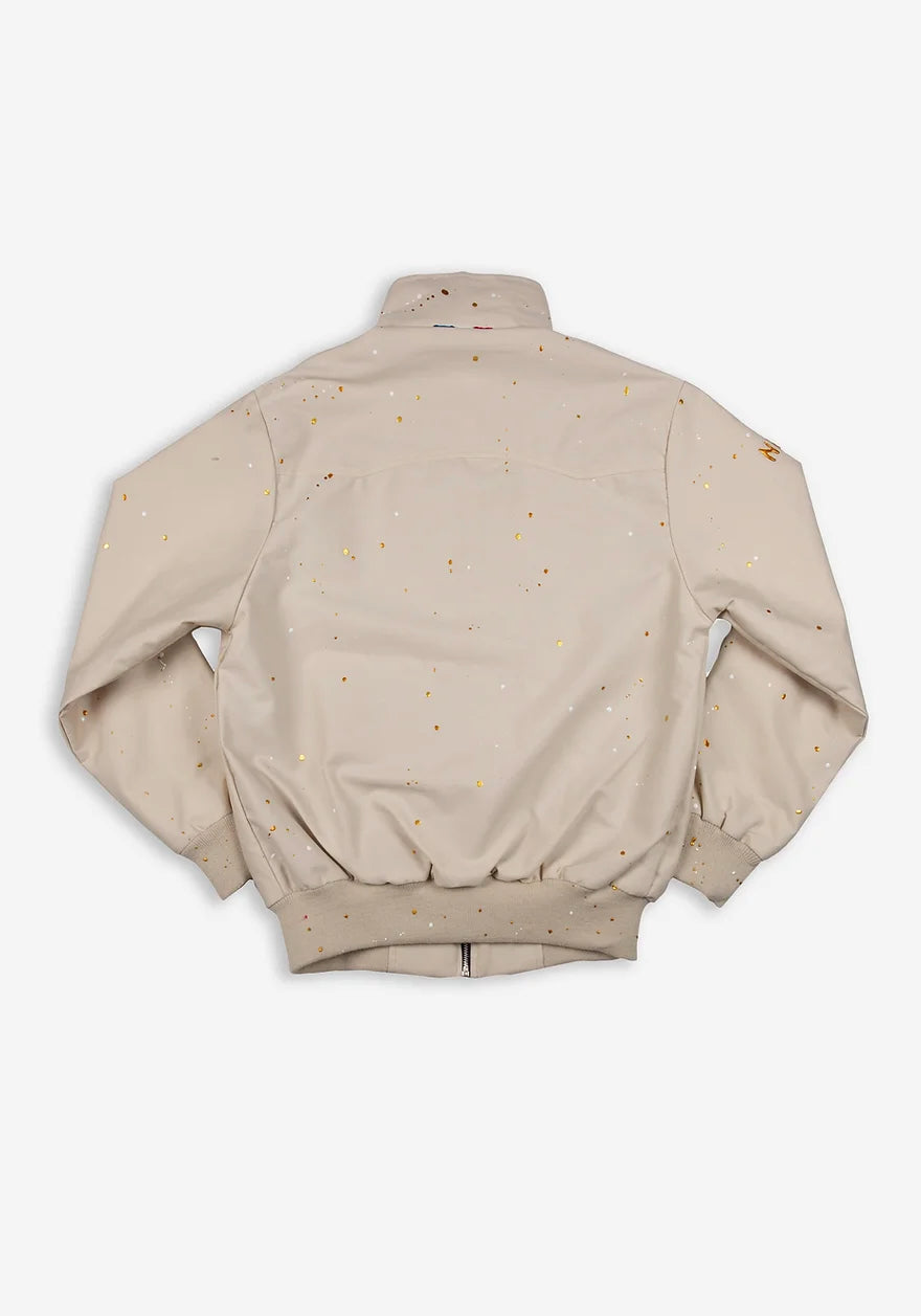 Veste Harrington beige - So Basquiat
