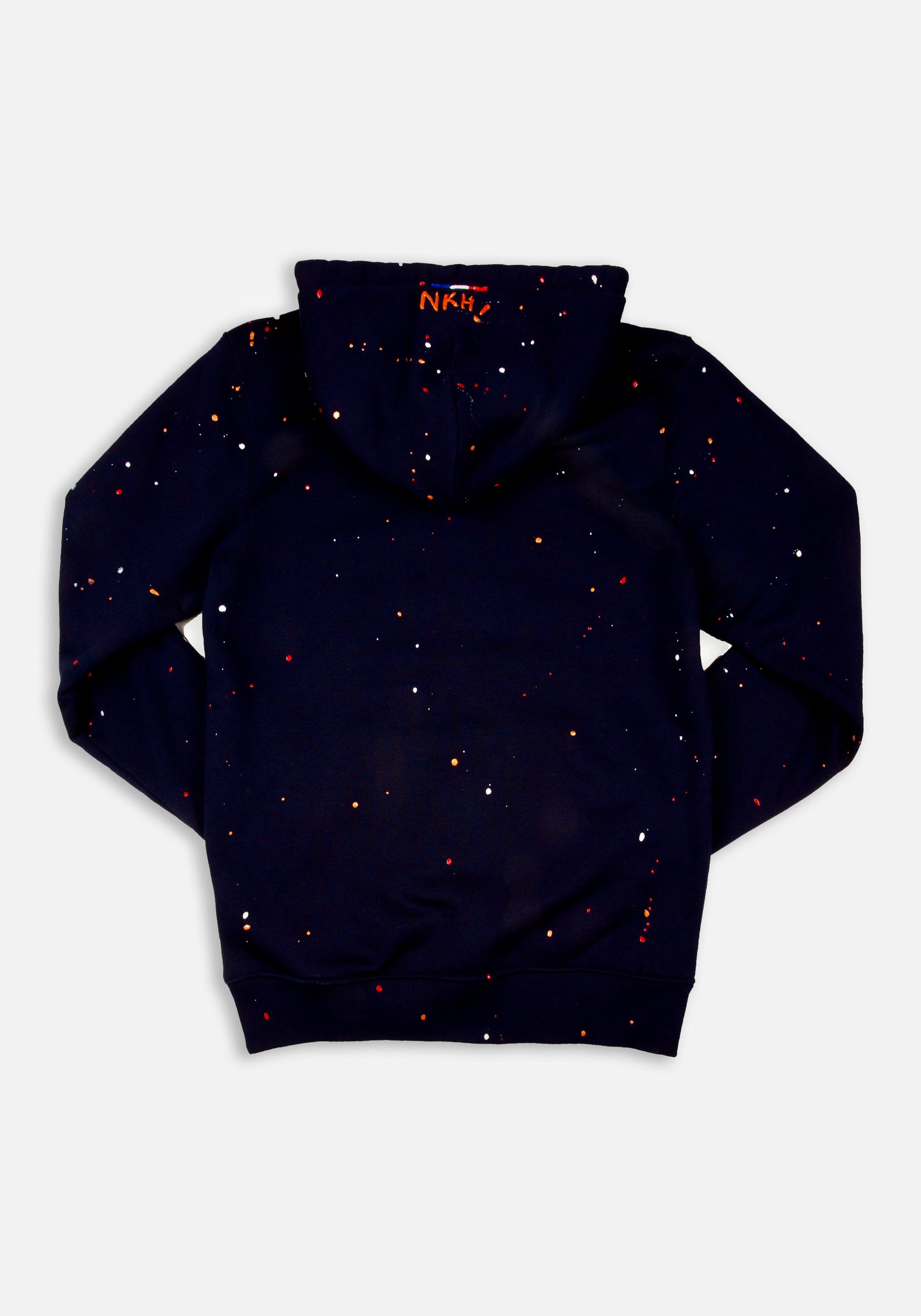 Sweat à capuche bleu marine - Ennemi de l'art