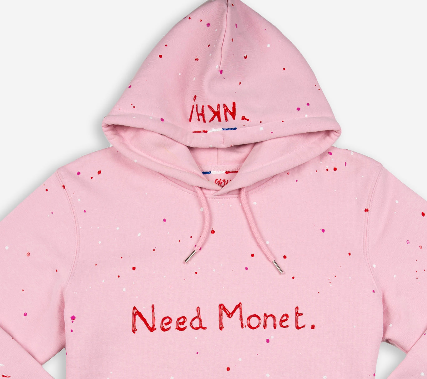 Sweat à capuche rose - Need Monet