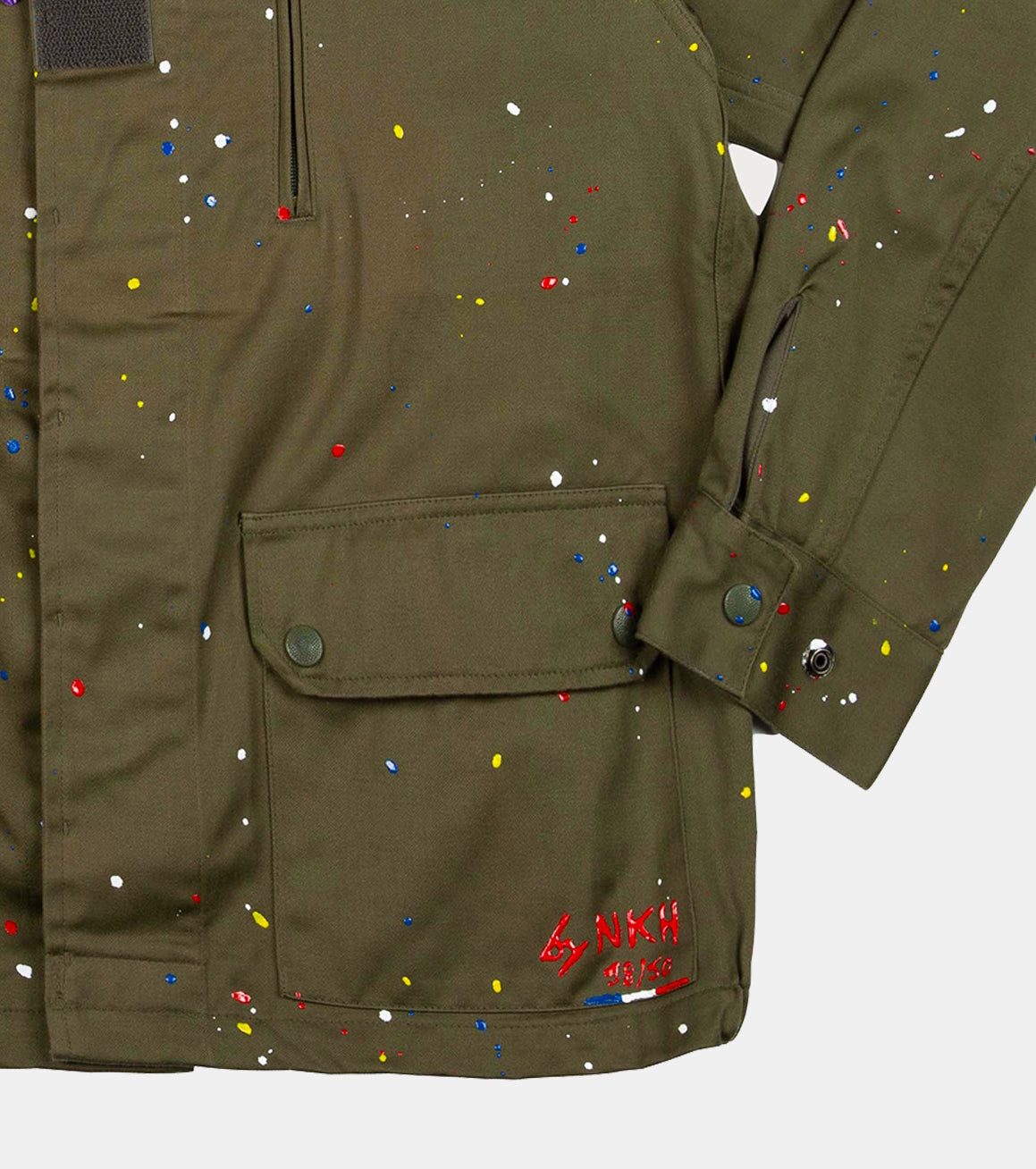 Veste militaire F1 kaki - Need monet