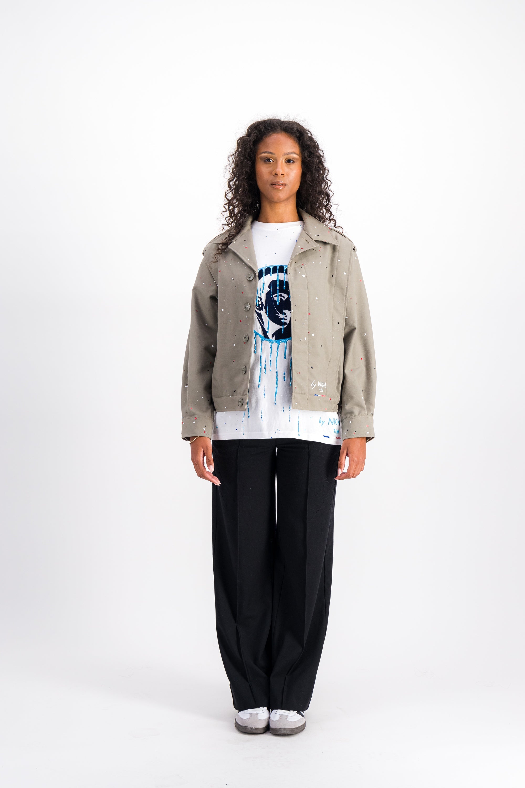 Blouson militaire beige - So Pollock