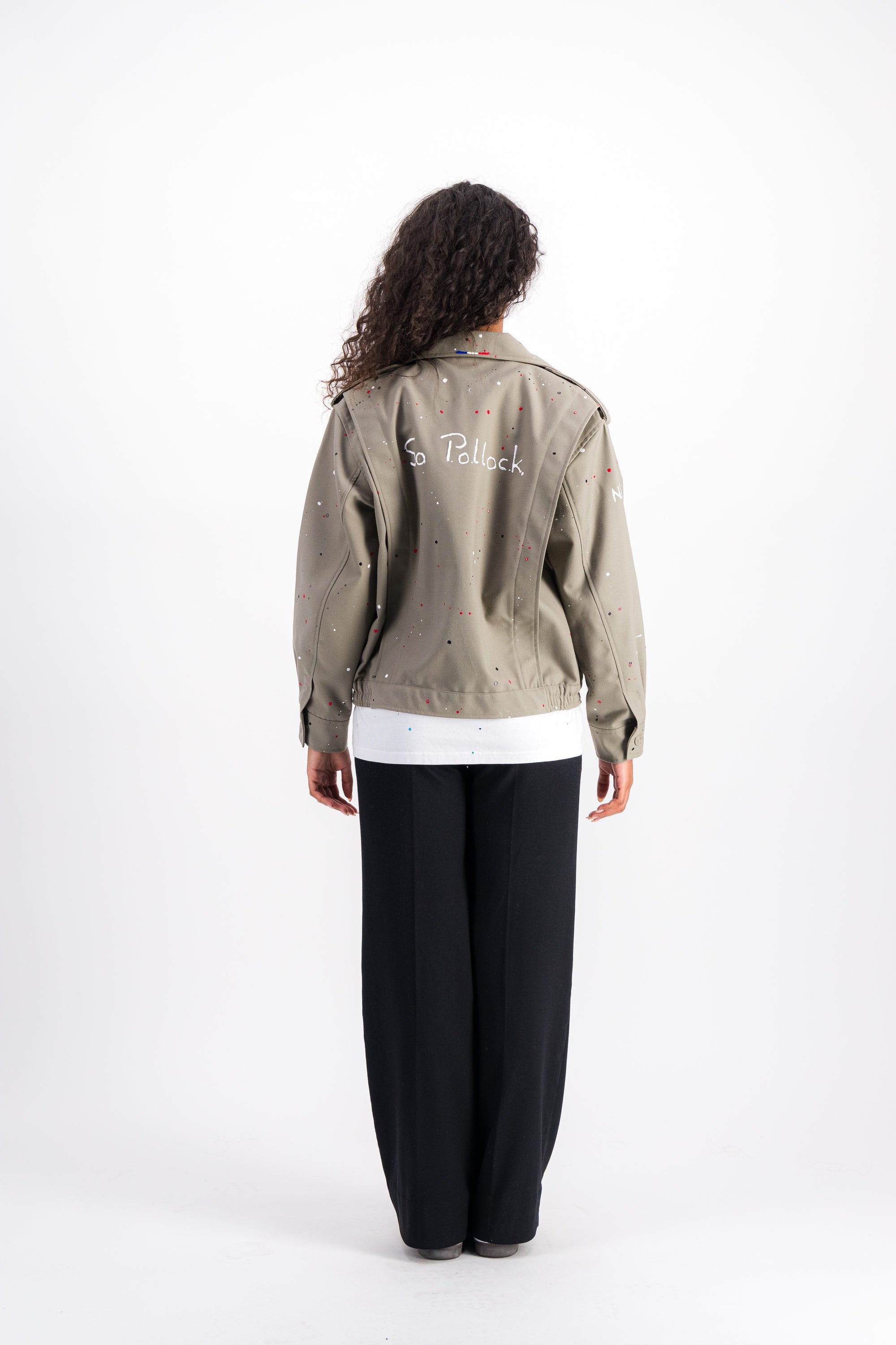 Blouson militaire beige - So Pollock