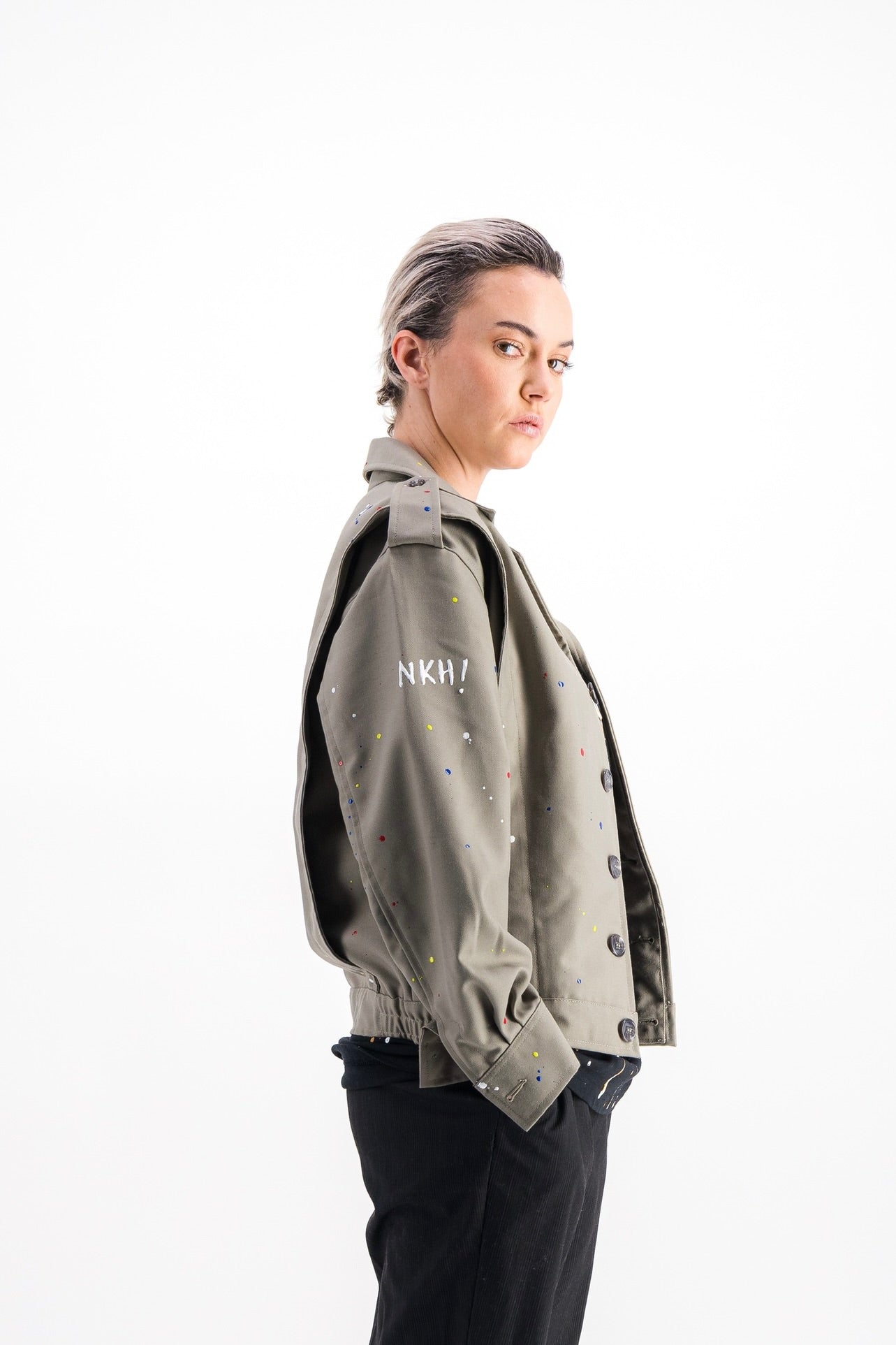Blouson militaire beige - Need Monet