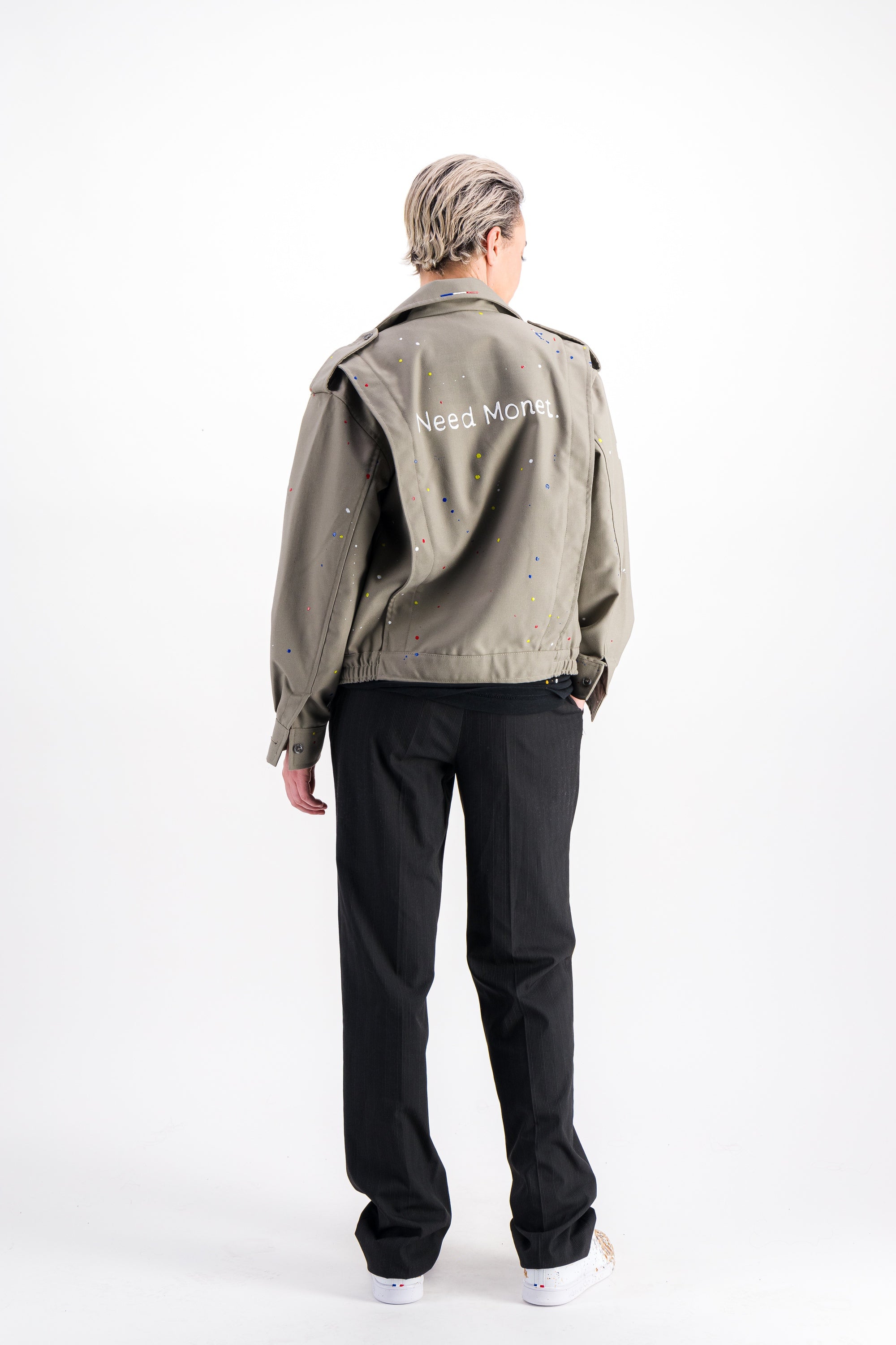 Blouson militaire beige - Need Monet