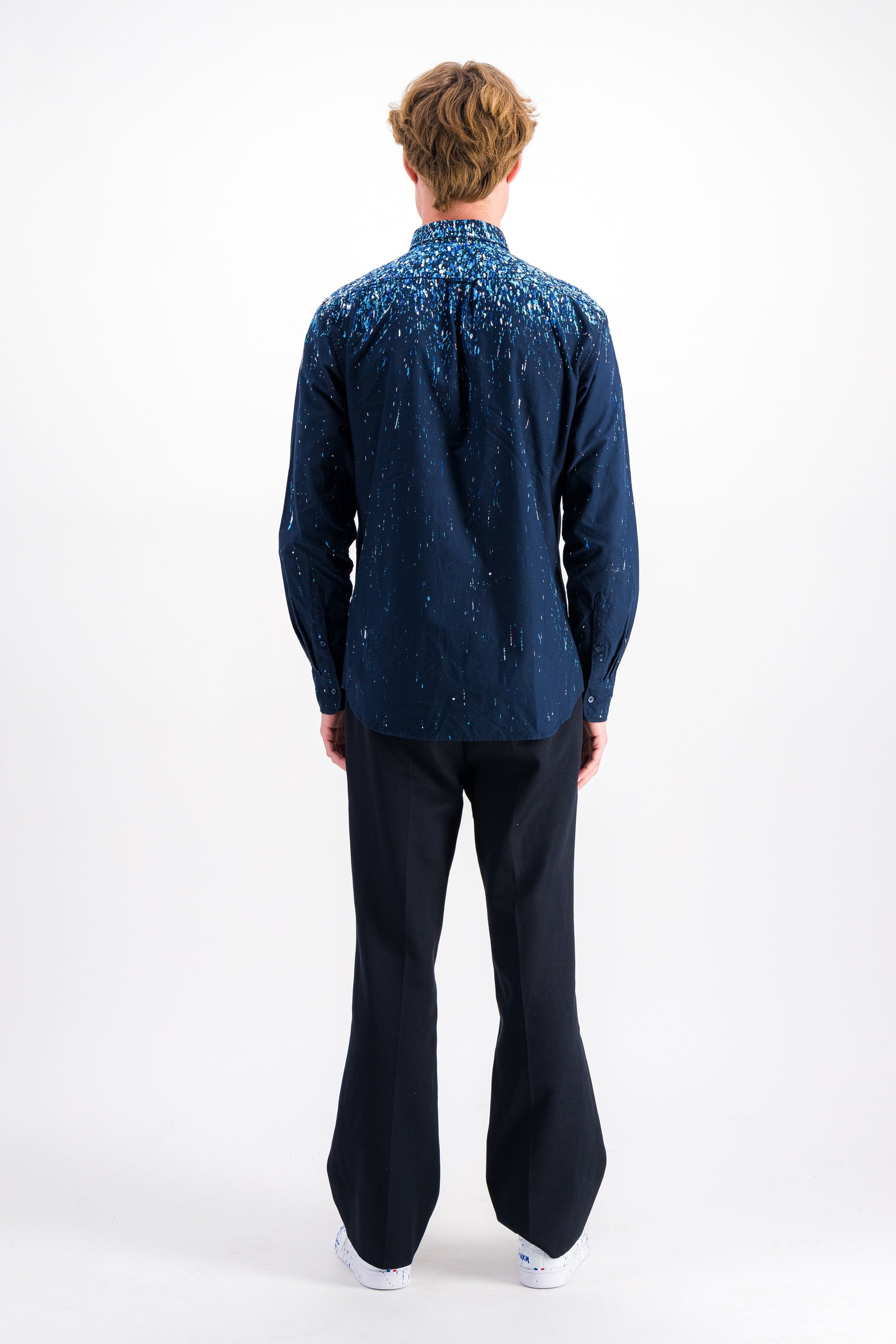 Chemise bleue marine - Raining blue