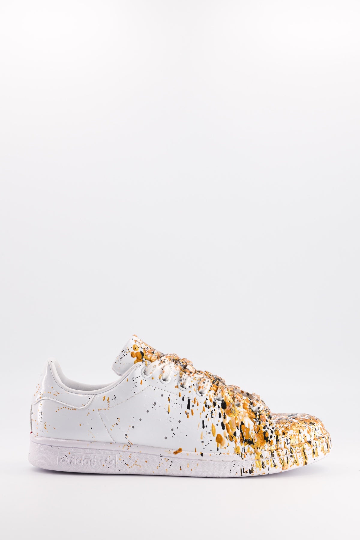 Sneakers blanches - Fifty shades of gold