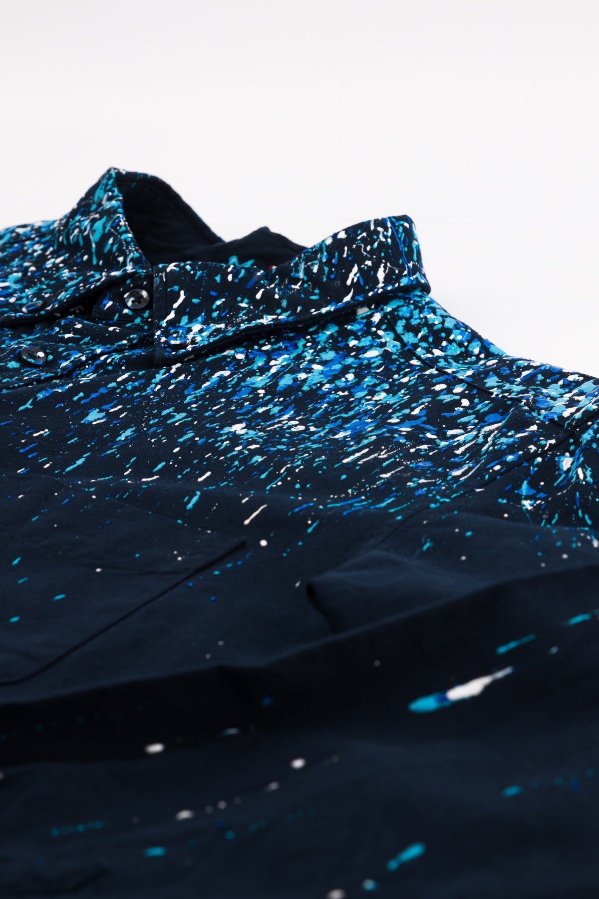 Chemise bleue marine - Raining blue