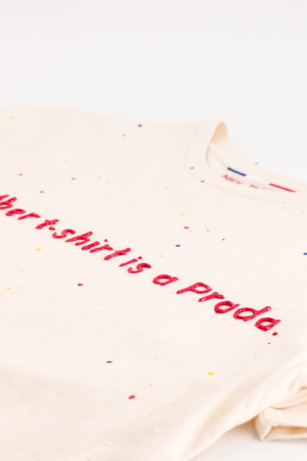 Tee-shirt blanc cassé - My other t-shirt is a Prada