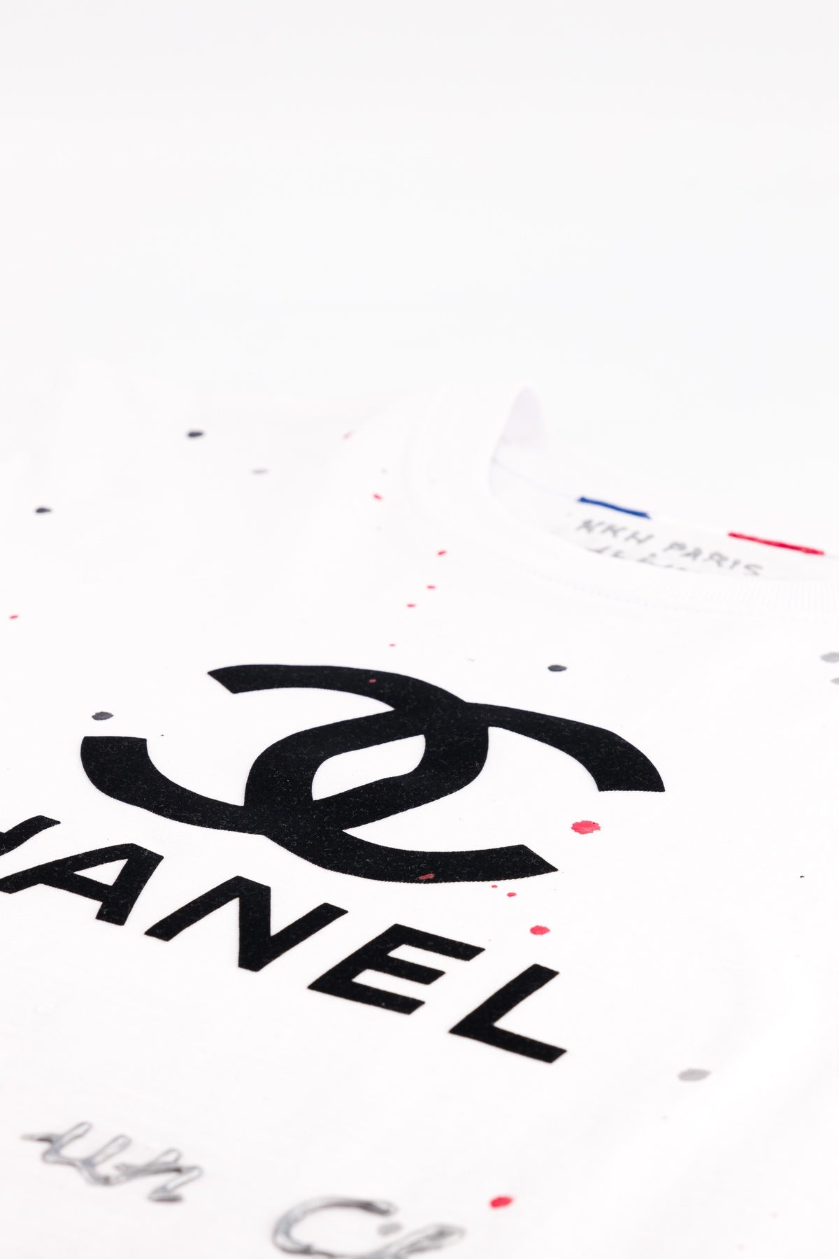 Tee-shirt blanc - Ceci n'est pas un Chanel