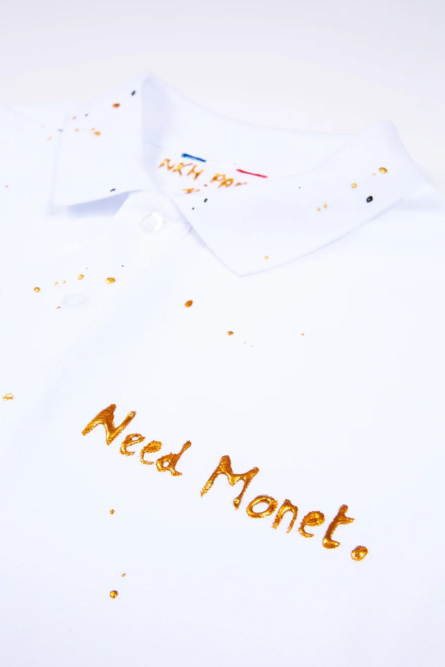 Polo blanc - Need Monet