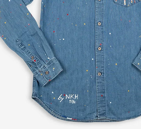 Chemise en jeans denim bleu - In the pocket