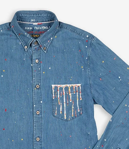 Chemise en jeans denim bleu - In the pocket