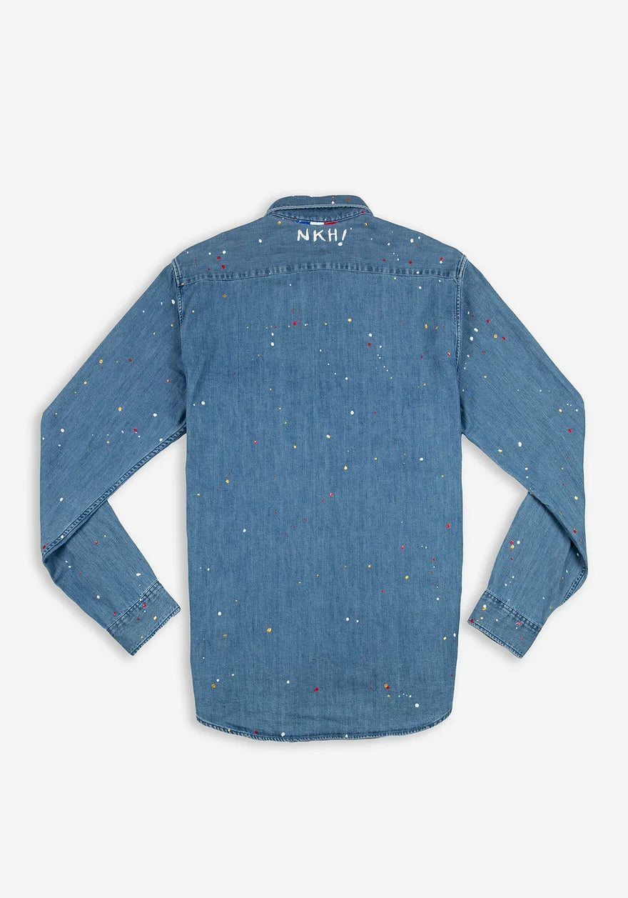 Chemise en jeans denim bleu - In the pocket