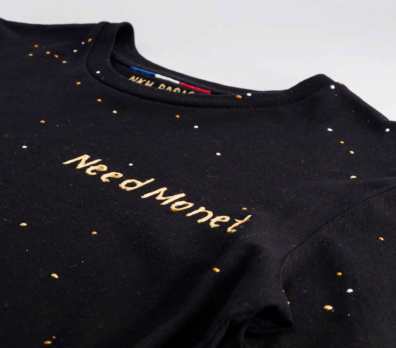 Tee-shirt noir - Need Monet