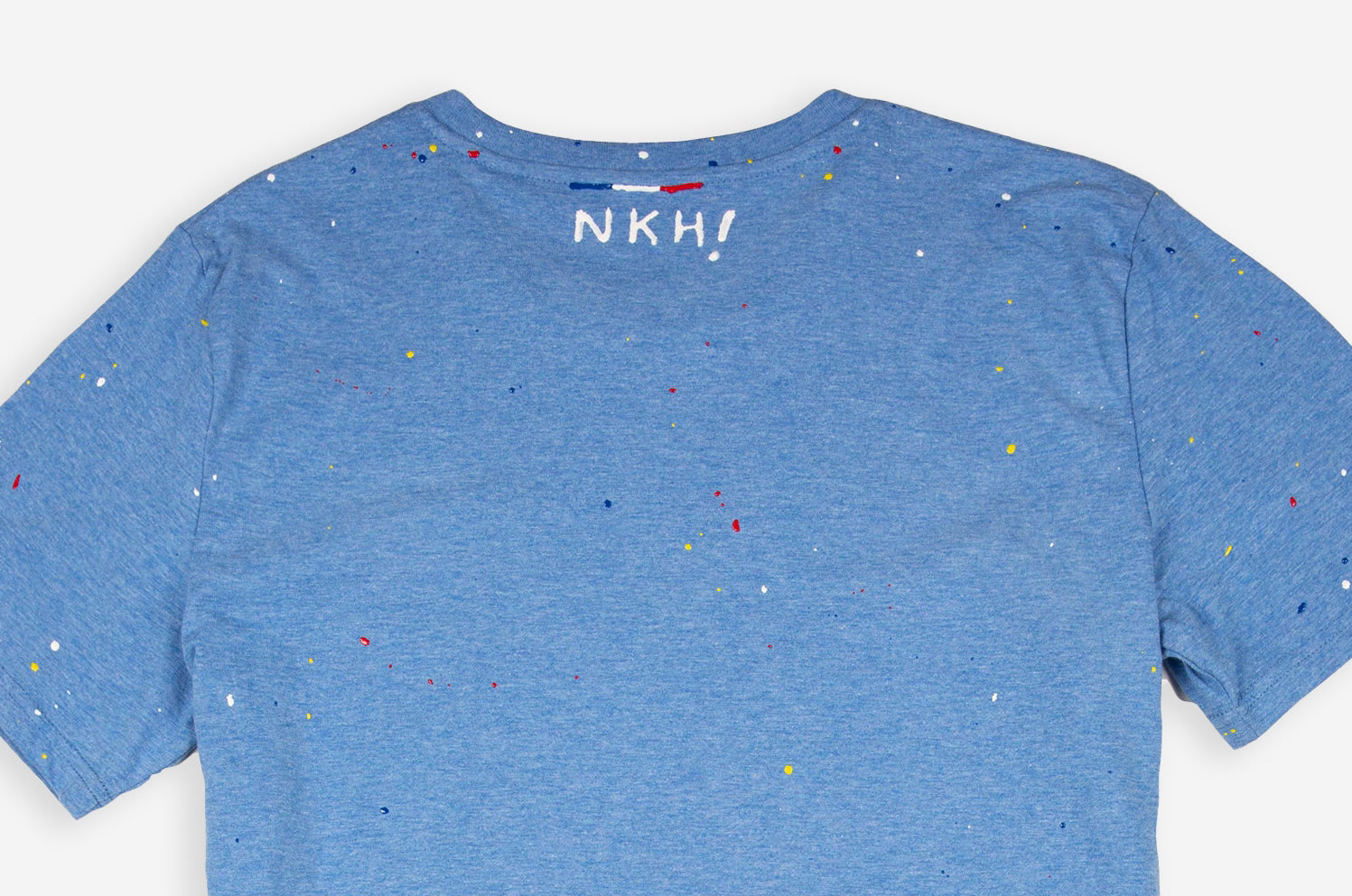 Tee-shirt bleu chiné - Firework