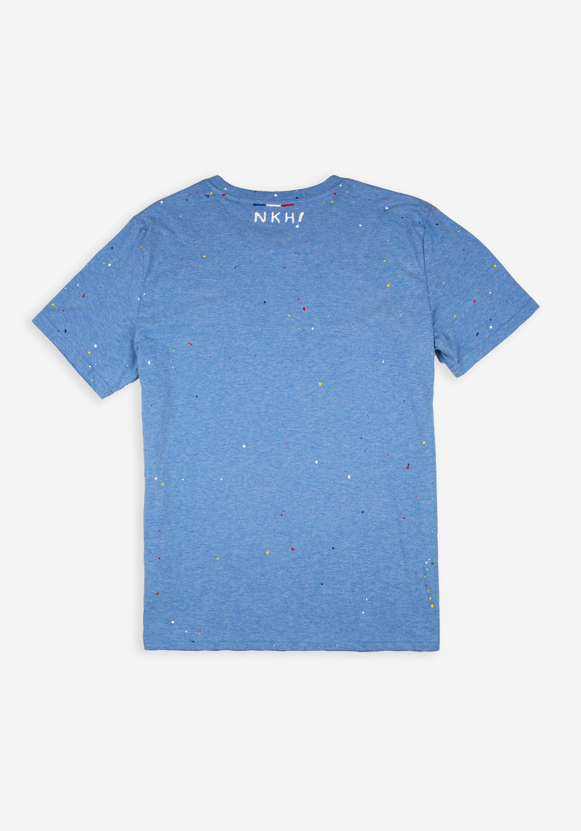Tee-shirt bleu chiné - Firework