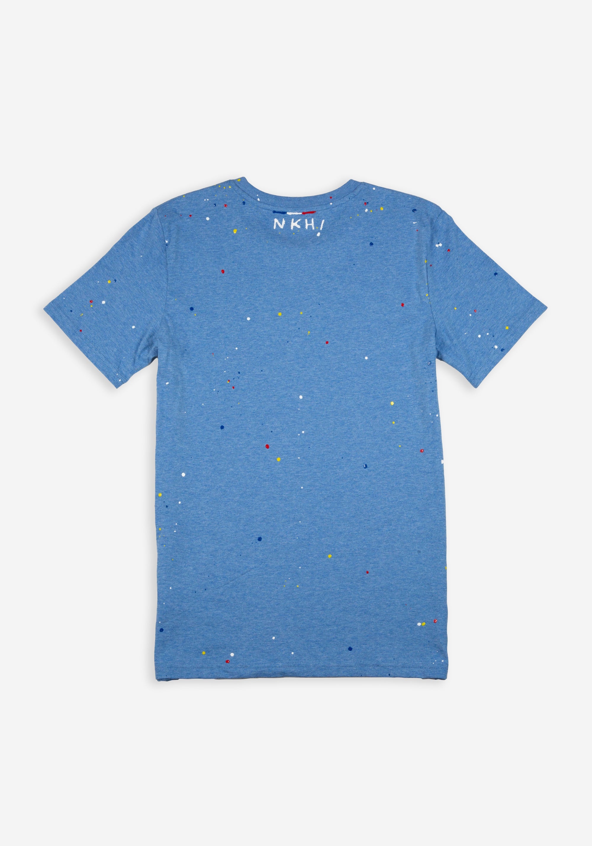 Tee-shirt bleu chiné - Need Monet