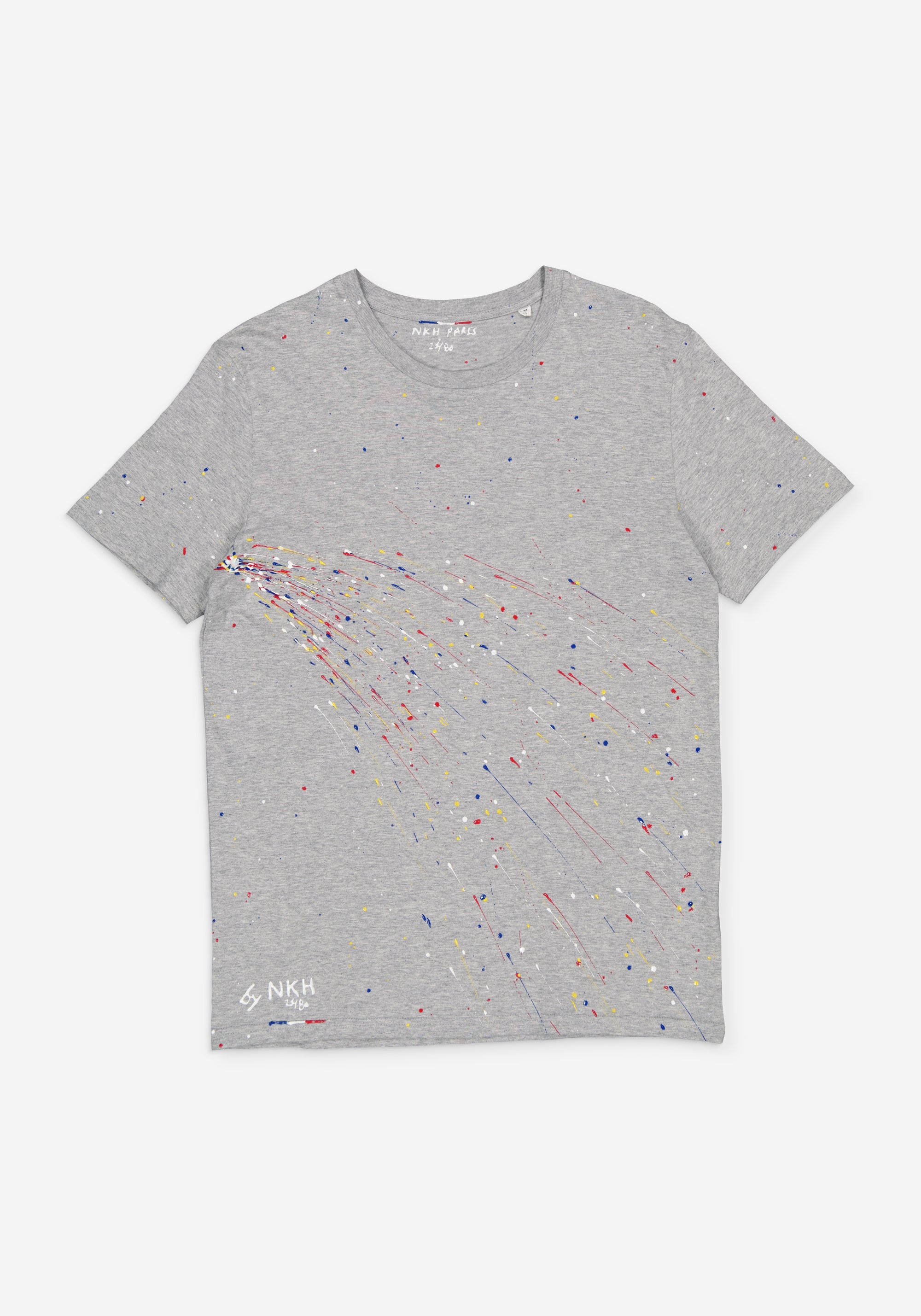 Tee-shirt gris chiné - Firework