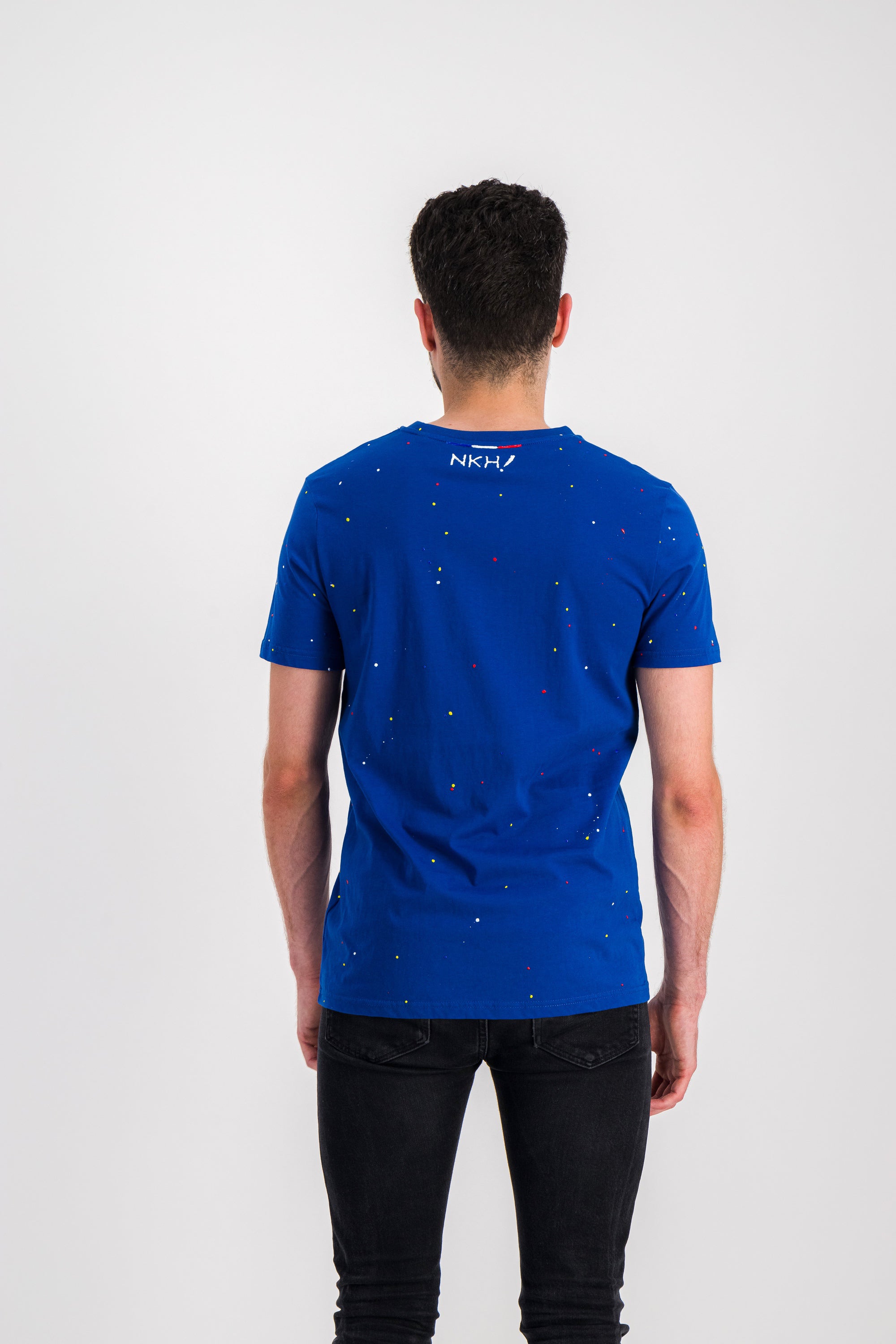 Tee-shirt bleu majorelle - Think rich