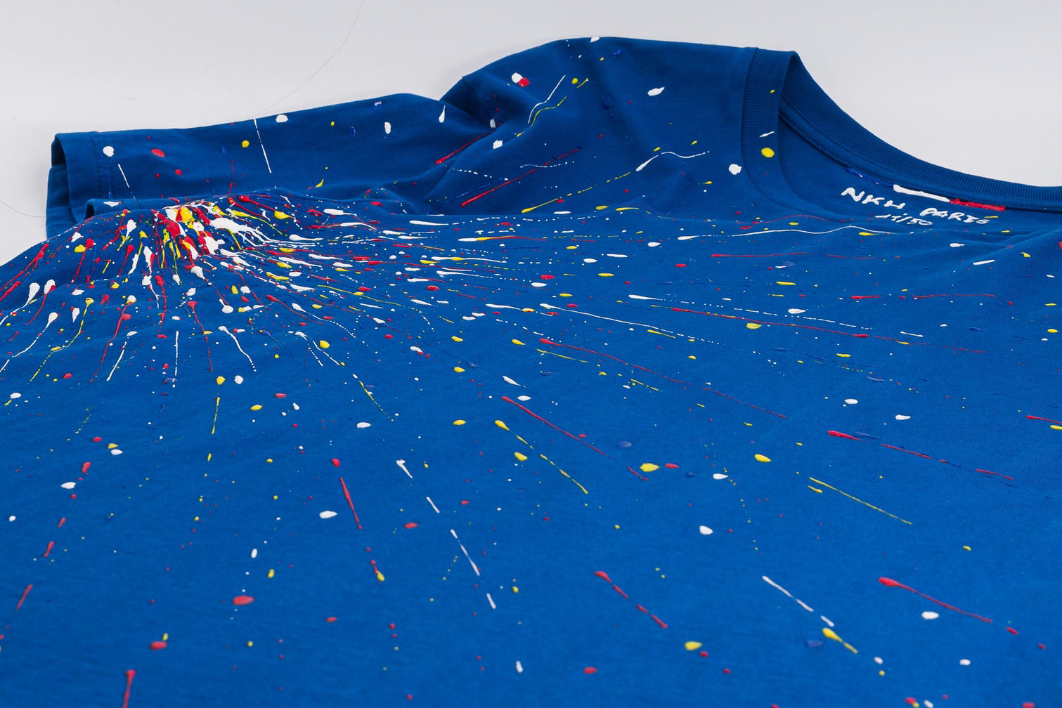 Tee-shirt bleu majorelle - Warhol birthday