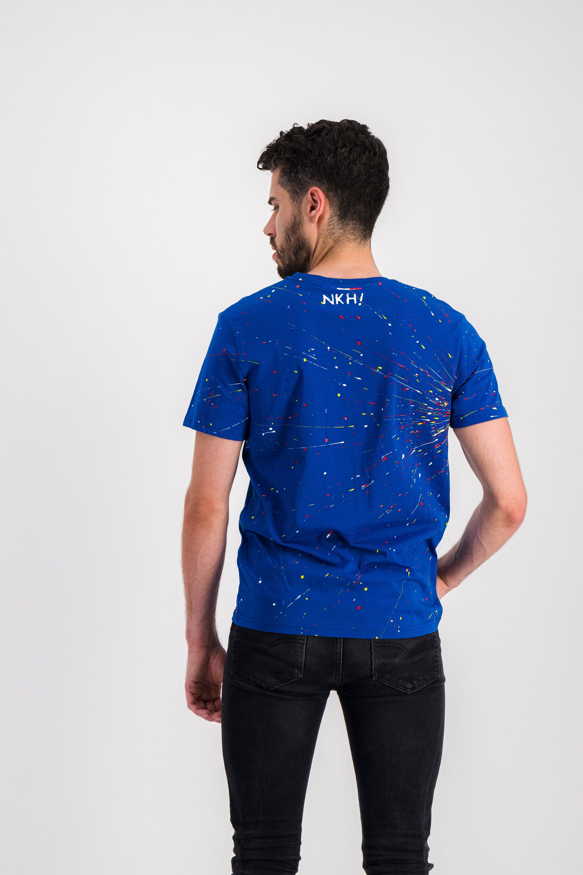 Tee-shirt bleu majorelle - Warhol birthday
