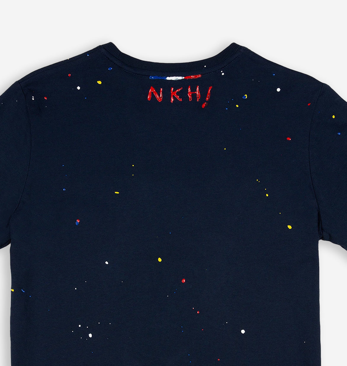 Tee-shirt bleu marine - Mona Lisa geisha