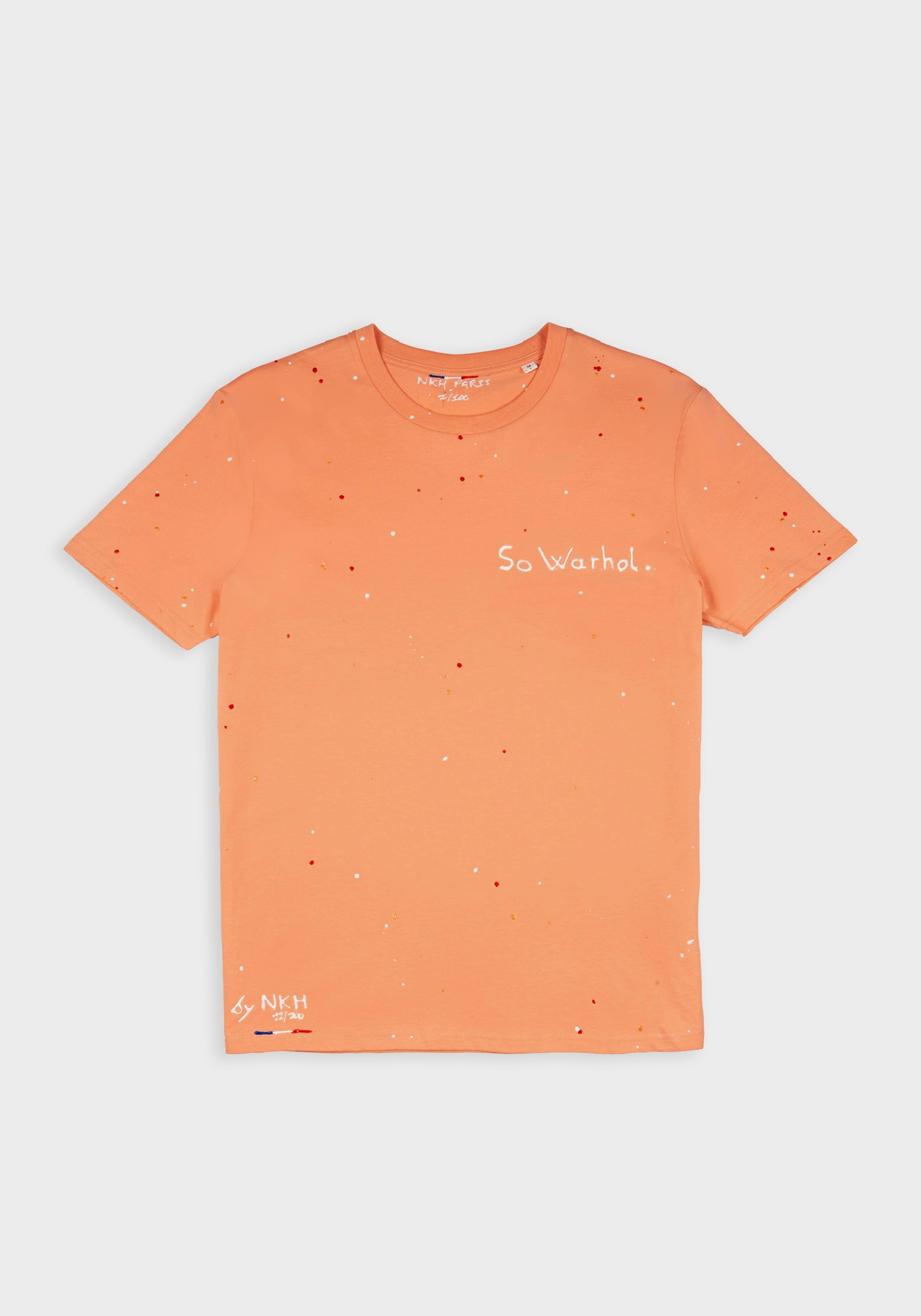 Tee-shirt orange - So Warhol