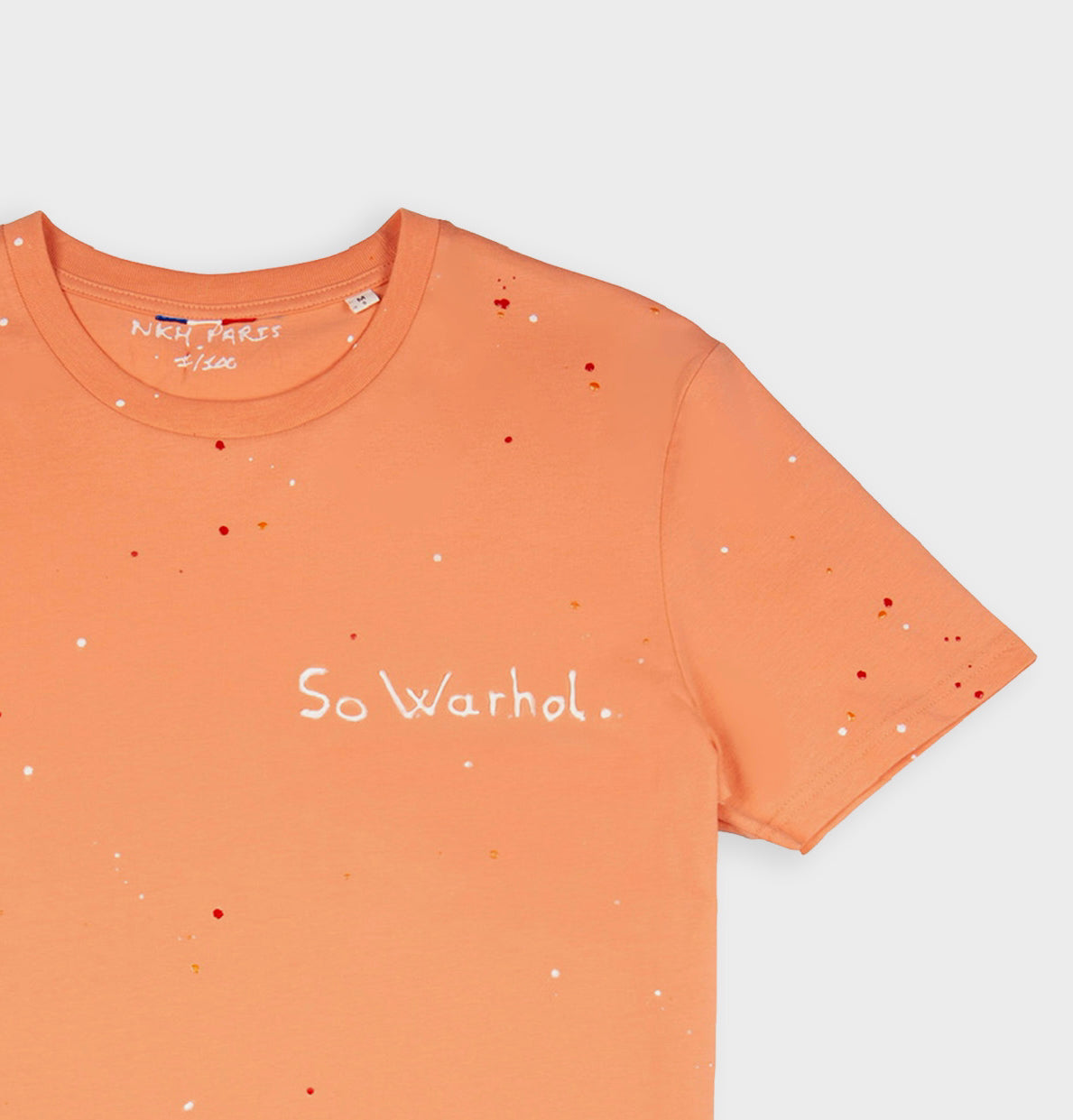 Tee-shirt orange - So Warhol
