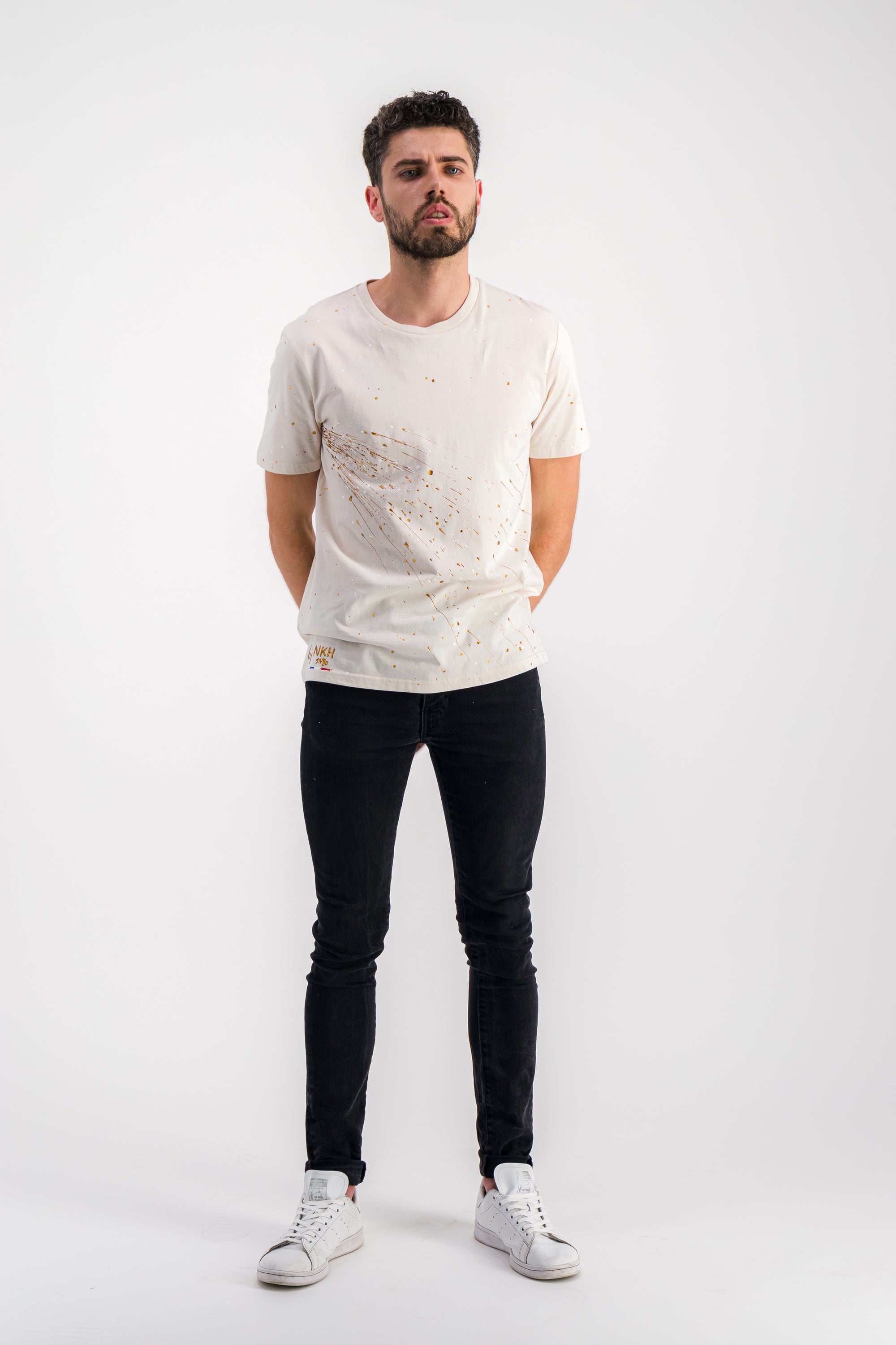 Tee-shirt blanc cassé - Firework
