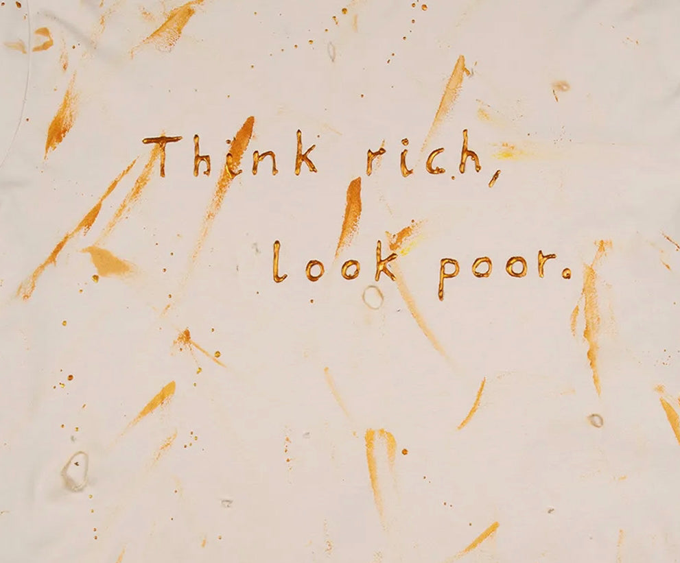 Tee-shirt cassé - Think rich