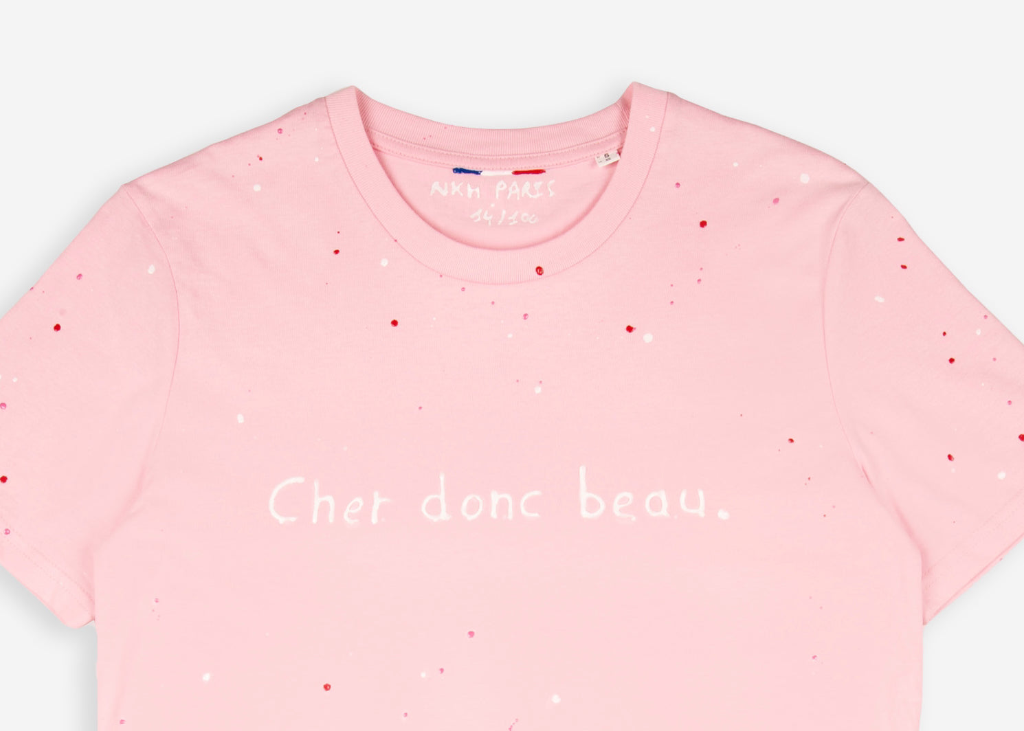 Tee-shirt rose - Cher donc beau