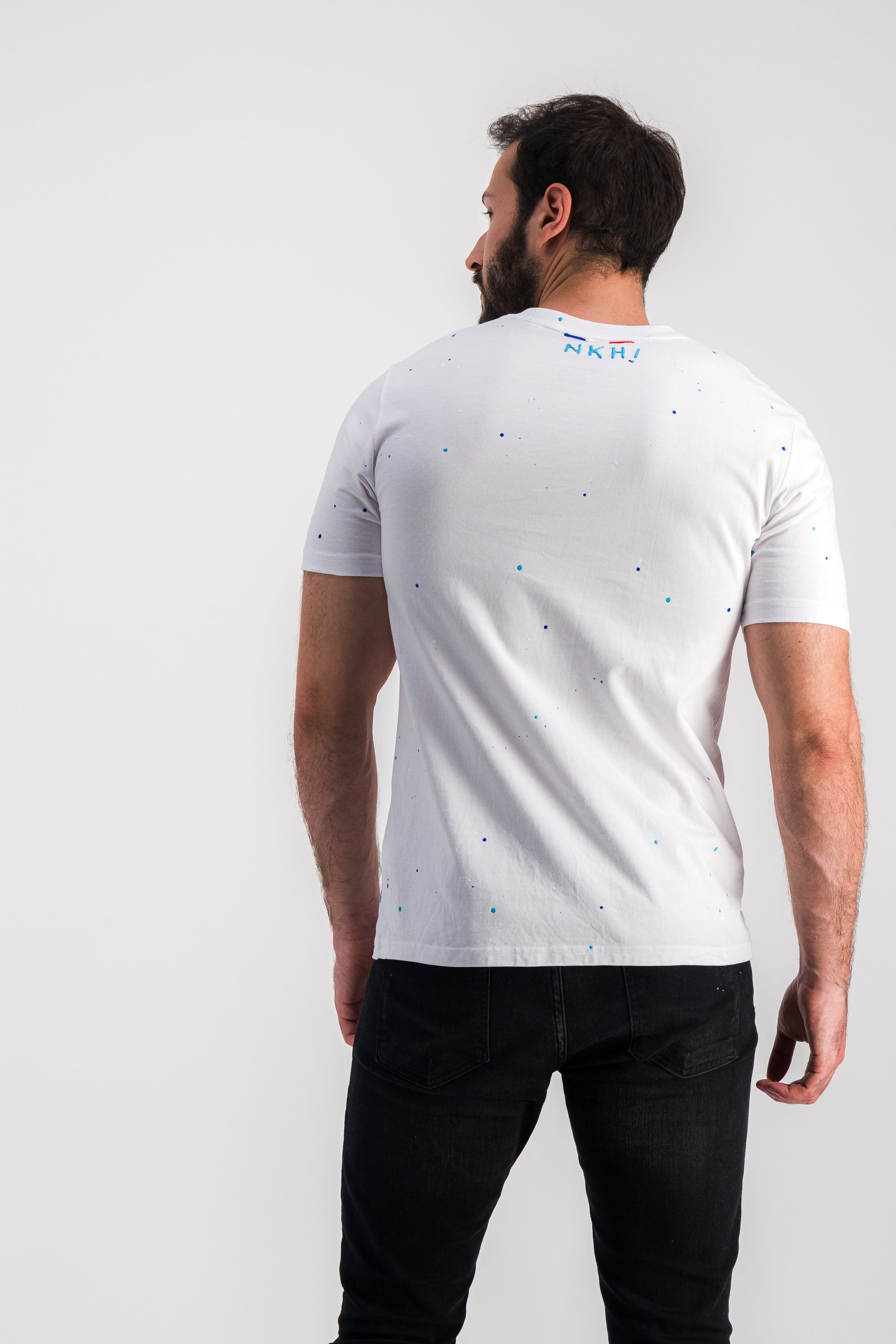 Tee-shirt blanc - Dali moon